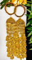 12 inches Golden Bridal long indian kaleera -73