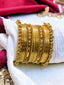 Indian Antique Golden Bangles Set -101