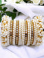 Pearl Kundan Bridal customize set -33 bangles set Jeweller Hub 