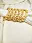 Pearl white & golden Kara 100% original -35 karay Jeweller Hub White 2.2 
