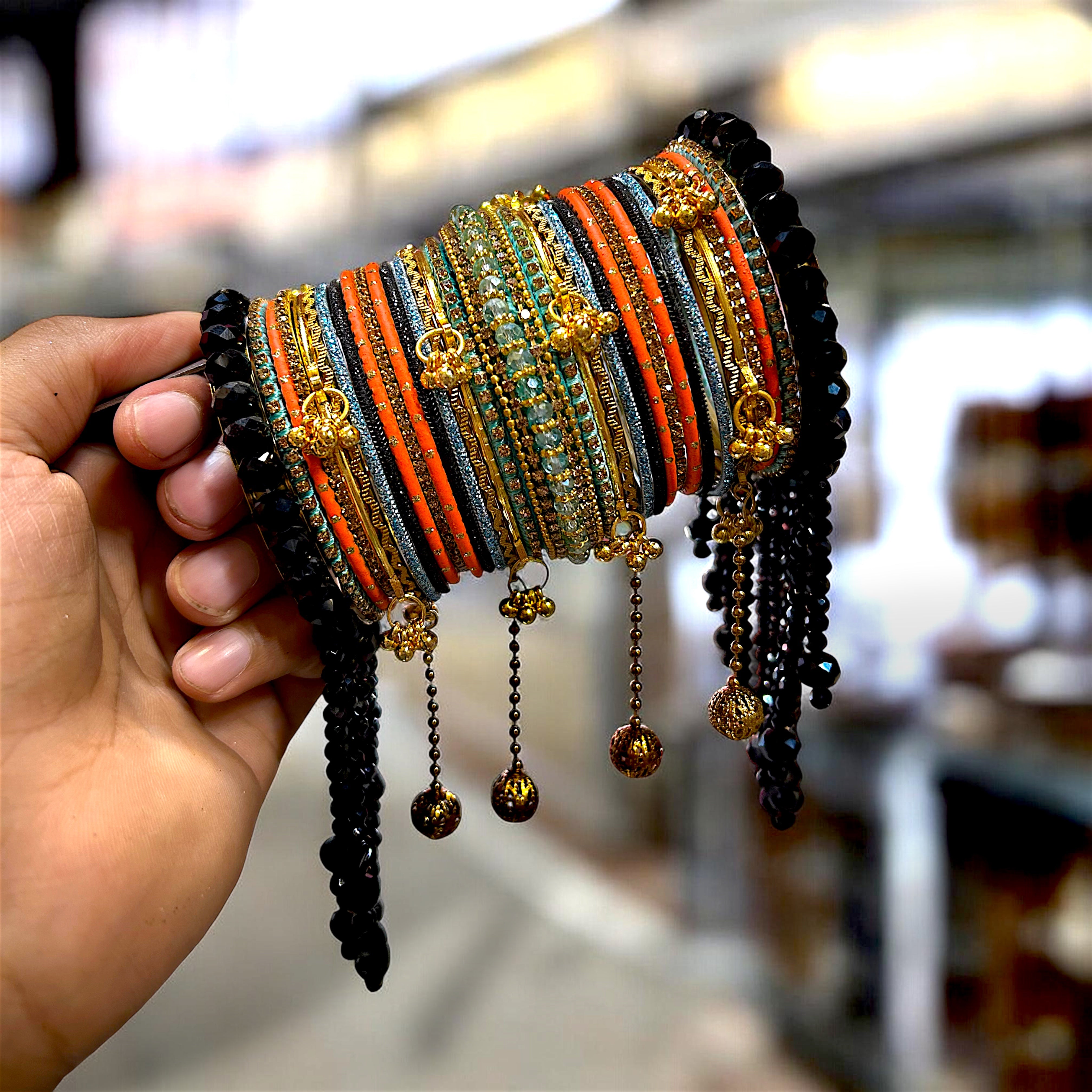 20 Colours Available | Designer Gold Plated Bangles Set | Traditional Indian Bangles | Wedding, Bridal, Bridesmaid & Party Wear Jewellery