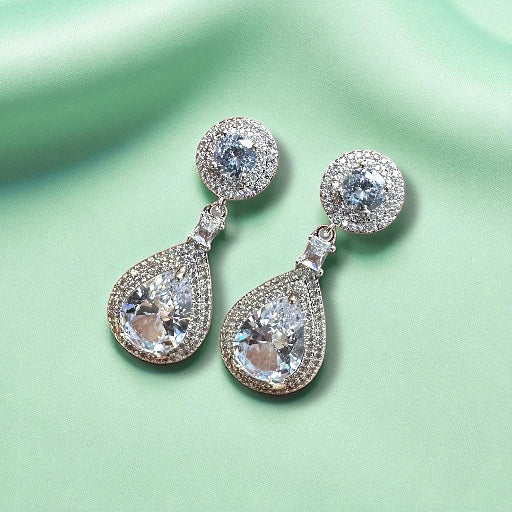 Silver Venetia Shine Earrings
